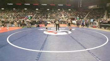 3A-138 lbs Semifinal - Jonah Schulz, Cody vs Caysen Ross, Burns/Pine Bluffs