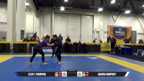 Amanda Humphrey vs Ellen T. Thompson 2025 World IBJJF Jiu-Jitsu No-Gi Championship