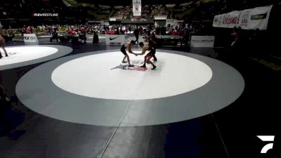 Champ. Round 1 - Kevin Franco, Matilda Torres High School Wrestling vs Emiliano Gamboa, Exeter Union High School Wrestling