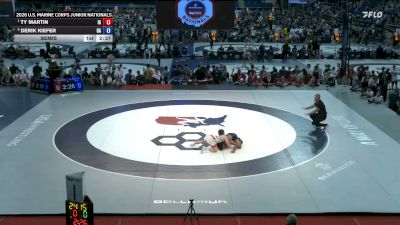106 lbs Semis - Ty Martin, Iowa vs Derik Kiefer, Georgia
