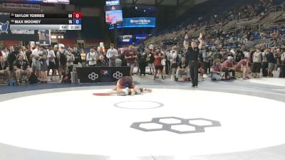 144 lbs Champ. Rd Of 128 - Taylor Torres, Colorado vs Max Mooney, Virginia