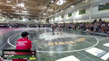 50 lbs Semifinal - Pyper Price, Camel Kids Wrestling vs Remi Clark, Team Champs