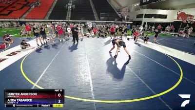 70 lbs Round 3 (8 Team) - Hunter Anderson, Oregon vs Aisea Tabakece, Idaho 1