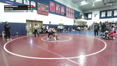 128 lbs Champ. Round 1 - Noah Yoo, Riverside Rascals vs Elias Gutierrez, Braveheart WC