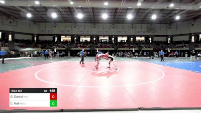 165 lbs Round Of 32 - Gabriel Danisi, The Haverford School vs Charlie Hall, Nobles