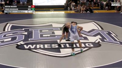 157 lbs Vince Bouzakis, Wyoming Seminary vs Devon Magro, Bishop Mccort Hs