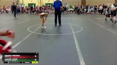 60 lbs Round 3 (6 Team) - Johnny Messina, M2TCNJ vs Parker Lewis, Henlopen Hammers