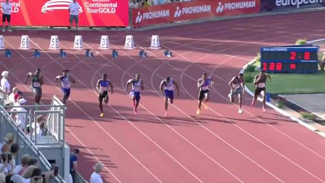 Yohan Blake BACK ON TOP Wins Continental Tour 100m | JAMAICAN SWEEP