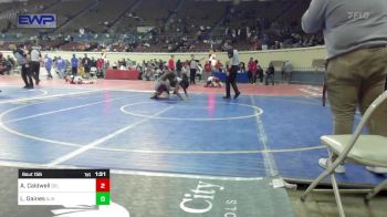 140 lbs Semifinal - Alexis Caldwell, Del City vs Liyah Gaines, Altus JH