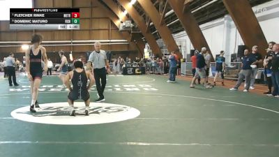 185 lbs Semifinal - Fletcher Rinke, Metrowest United vs Domenic Maturo, Fisheye