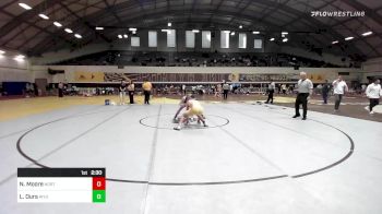 157 lbs Semifinal - Nathan Moore, Northern Colorado-UNA vs Logan Ours, Wyoming