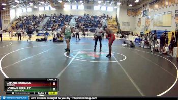 220 Blue Round 5 - Jamare Burgess, Gateway vs Jordan Peralez, Palmetto Ridge H.S.