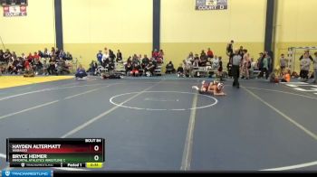 65 lbs Cons. Round 6 - Bryce Heimer, Immortal Athletics Wrestling C vs Hayden Altermatt, Wabasso