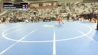 50 kg Cons. Sub-rd Of 16 - Jaelle Cortez, Gilroy Hawks vs Annalise Maralit, Vision Wrestling