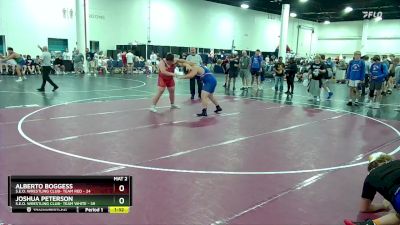 285 lbs Round 5 (16 Team) - Alberto Boggess, S.E.O. Wrestling Club- Team Red vs Joshua Peterson, S.E.O. Wrestling Club- Team White