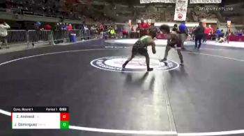 152 lbs Cons. Round 1 - Zac Andreoli, California vs Jacob Dominguez, Royal High School Wrestling