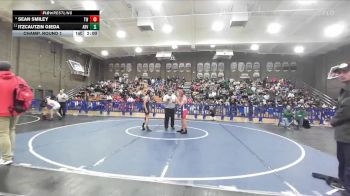113 lbs Champ. Round 1 - Itzcautzin Ojeda, Arvin vs Sean Smiley, Tulare Western