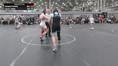 140 lbs Semis (4 Team) - Lucas Jones, Team PA/USA vs Thomas Potsko, Mat Assassins