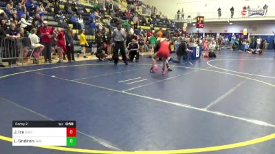 130 lbs Consy 2 - Juliet Ice, Southmoreland vs Laila Gridiron, Lake Catholic-OH