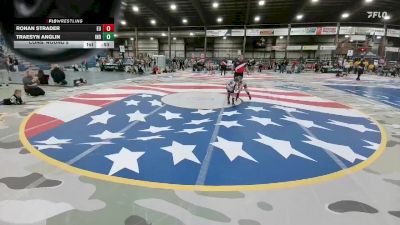 55 lbs Cons. Round 5 - Ronan Strader, Eastside United vs Traesyn Anglin, Individual