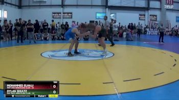 190 lbs Round 1 (3 Team) - Mohammed Elhajj, RED LION WRESTLING CLUB vs DYLAN SHULTZ, MAT RATS WRESTLING CLUB