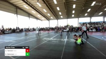 74 lbs Quarterfinal - Xavier Talmich, Pomona Elite vs Kasseus Delarosa, Colorado Bad Boys