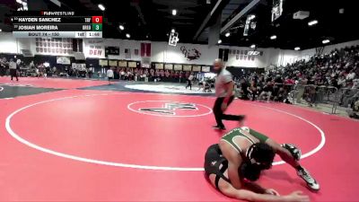 150 lbs Champ. Round 1 - Josiah Moreira, Brea Olinda vs Hayden Sanchez, Troy