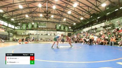 137-153 lbs Quarterfinal - Brady Grennan, UW Platteville vs Gavin Shoush, CMWC