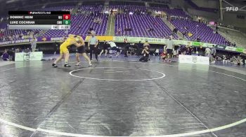 197 lbs Round 2 (6 Team) - Dominic Heim, Northern Illinois vs Luke Cochran, Central Michigan