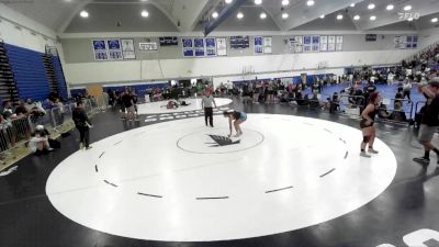 140 lbs 1st Place Match - Gianna Lopez, Rolling Hills Wrestling Club vs Sophia Lopez, Canyon High School