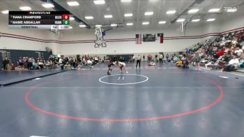 120 lbs Semifinal - Tiana Crawford, Rockwall Heath vs Naime Abdallah, El Paso Franklin