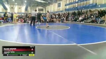 90 lbs Placement (4 Team) - Xiaver Toth, Penn vs Blake Weimer, Noblesville