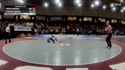 165-2A/1A Quarterfinal - Devin Sweeney, C. Milton Wright vs Trevor Sowers, Boonsboro