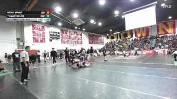 215 lbs Champ. Round 2 - Aidan Tovar, Downey vs Liam Taylor, Chaparral