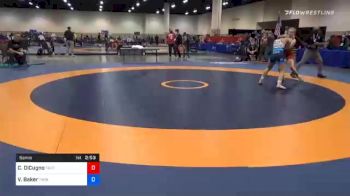 55 kg Semifinal - Claire DiCugno, Takedown Express WC vs Vayle Baker, Twin Cities RTC