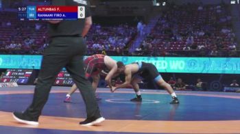 92 kg 1/2 Final - Fatih Altunbas, Turkiye vs Abolfazl Yaser Rahmani Firouzjaei, Iran