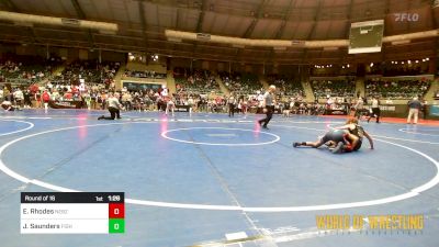 84 lbs Round Of 16 - Elias Rhodes, Nebraska Boyz vs Jacob Saunders, FIGHTCLUB