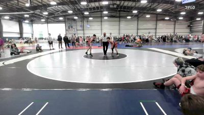 95 lbs Round Of 32 - Matthew Smith, MF Purge Elite - EL vs Beckett Ault, Mat Assassins Red - EL