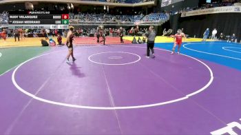 5A 190 lbs Cons. Round 2 - Josiah Medrano, Lubbock vs Rudy Velasquez, Midlothian Heritage