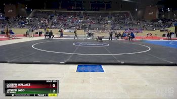 120 lbs Cons. Round 1 - Joseph Jaso, St. Xavier vs Joseph Wallace, Bethlehem