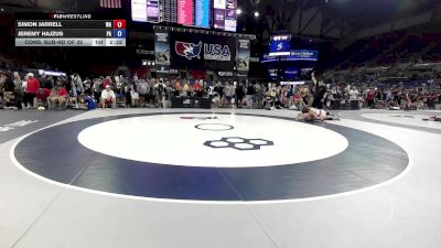 190 lbs Cons. Sub-rd Of 32 - Simon Jarrell, WA vs Jeremy Hajzus, PA