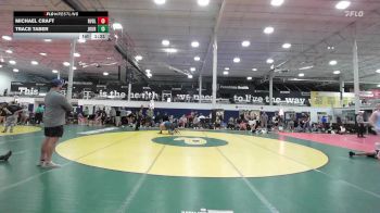 162 lbs Rr Rnd 1 - Michael Craft, Revival Pink - HSC vs Trace Taber, Journeymen Wrestling Red - HSC