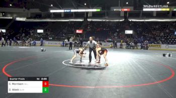 126 lbs Quarterfinal - Cael Morrison, Dallas vs Danny Wask, Blair Academy