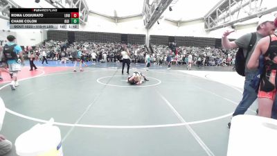 115-H lbs Round Of 64 - Roma LoGiurato, LoGiurato vs Chase Colon, Old Bridge Wrestling Club