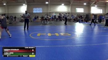 140 lbs Cons. Round 5 - Cara Leng, MARYSVILLE vs Norah Stoodley, Batavia