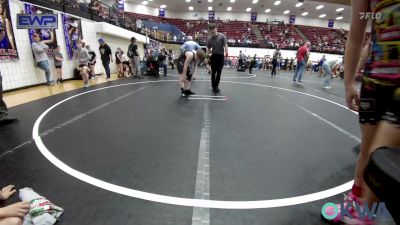 110 lbs Consolation - Kamden Barnett, Bristow Youth Wrestling vs Ephraim Smith, Comanche Takedown Club