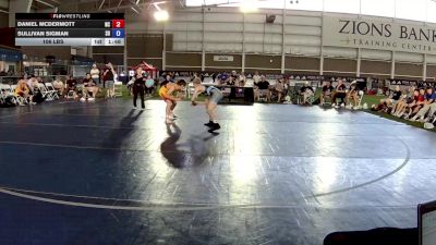 106 lbs Daniel McDermott, North Carolina vs Sullivan Sigman, South Dakota