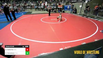 50 lbs Consi Of 8 #2 - Oceana Saferite, Nova Wrestling Club vs Kyleigh Danielson, Texas Elite