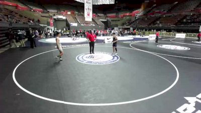 138 lbs Quarters - Daniel Romero, Tokay High School Wrestling vs Jalen Leal, Inderkum High School Wrestling