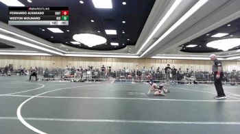 50 lbs Round Of 16 - Fernando Alvarado, Southwest Stallions WC vs Weston Molinaro, Rising Sun WC